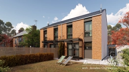 Projekt domu Szpinak 8 dwulokalowy (2)